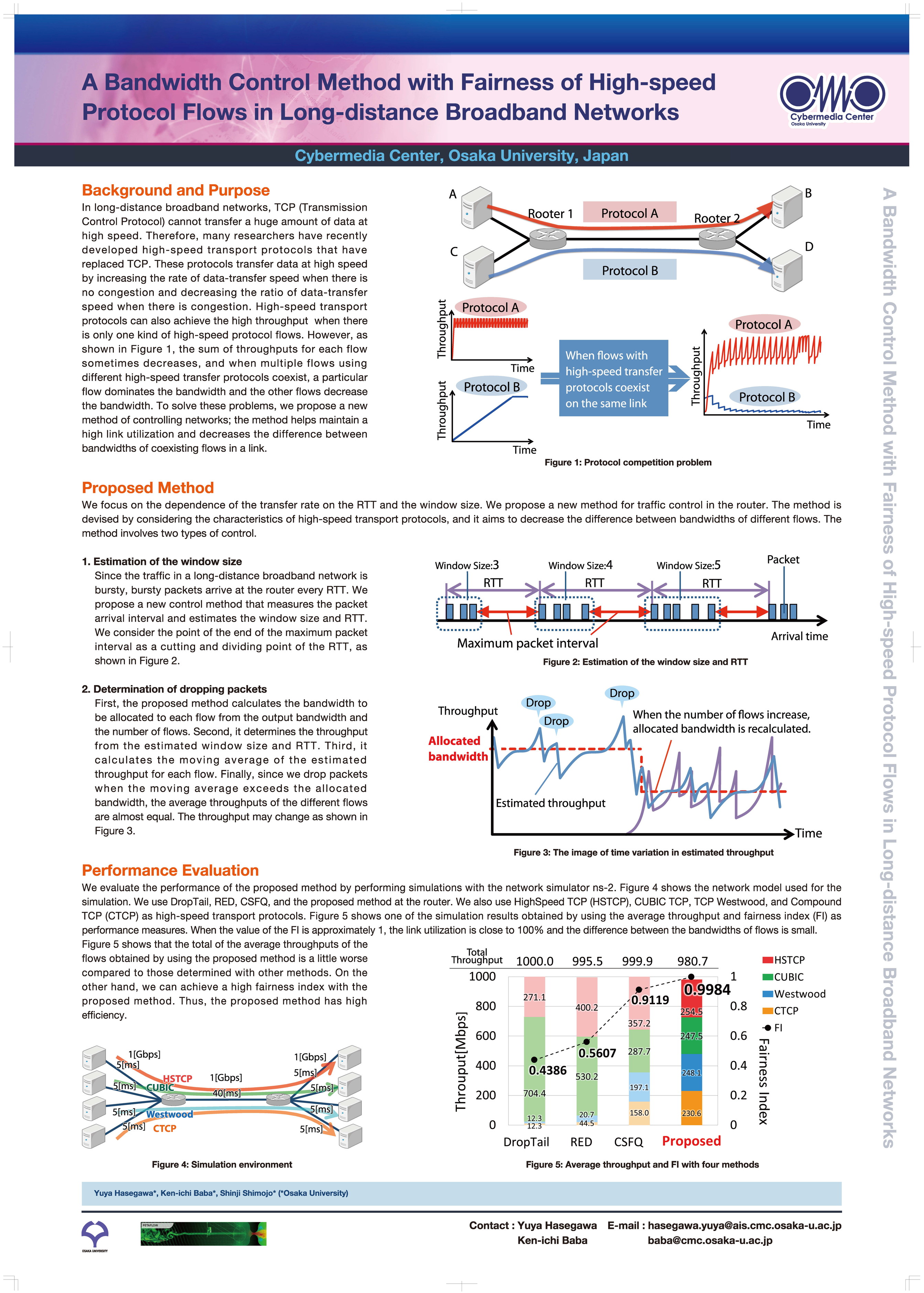 A Bandwidth Control Method with Fairness of High-speed Protocol Flows in Long-distance Broadband Networks
